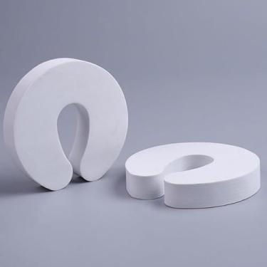 Imagem de Pacote com 6 protetores de aperto de dedo de porta de espuma macia – Rolhas de segurança para crianças e animais de estimação para prevenção de lesões e antibloqueio