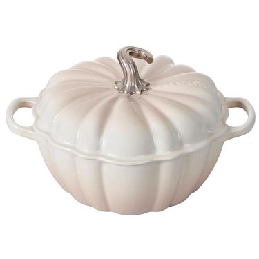 Imagem de Panela Abóbora Signature 24 cm Branco Meringue Le Creuset
