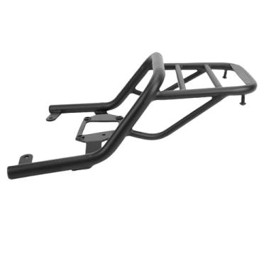 Imagem de Generic Prateleira Extensora de Carga para Motocicleta, Rack de Bagagem Traseiro Elegante para Z900RS Cafe 2018-2024, Ferro Preto Fosco, Acabamento Elegante, Melhorando o Apelo Estético