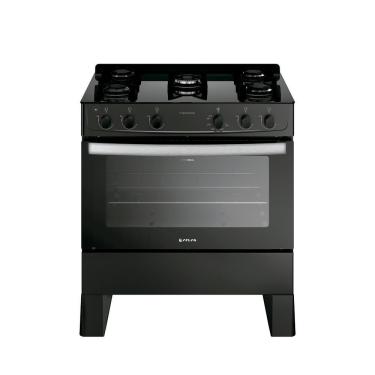 Imagem de Fogão 5 Bocas Atlas Tropical Glass Mesa de Vidro Bivolt