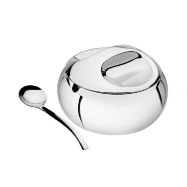 Imagem de Kit para Farinha Tramontina Service em Aço Inox 14 cm 2 Peças