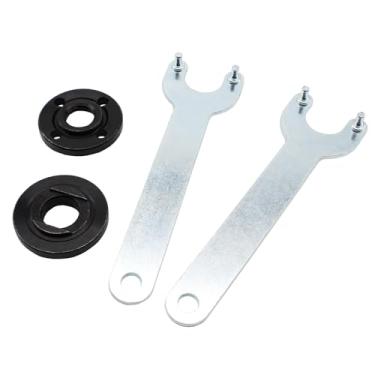 Imagem de Lamvbls 2 peças de chave inglesa de rebarbadora 125/150 e 1 conjunto de porcas de flange de rebarbadora