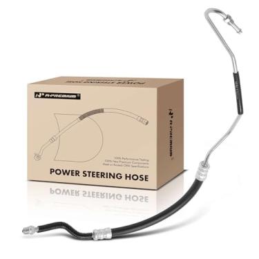 Imagem de A-Premium Mangueira de direção hidráulica de mangueira de pressão para montagem de mangueira compatível com Ford E-350 Super Duty 2004-2010, E-350 Club Wagon 2004-2005, 6,0L, sem Hydroboost, bomba