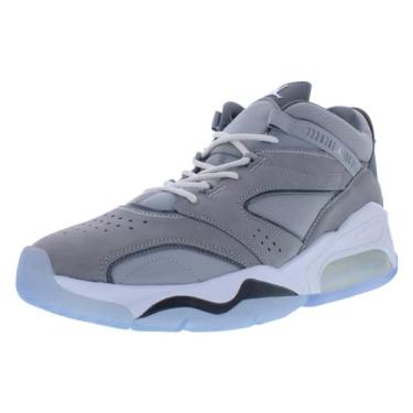 Imagem de Nike Tênis masculino Jordan Point Lane básico/ativo, Cinza cinza/branco extravagante/cinza cinza-cinza, 45