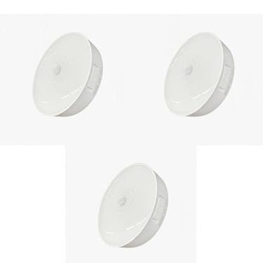 Imagem de Kit 3/4 Luminárias Lâmpada Led Recarregável Sensor De Presença para Corredor, Guarda-Roupa, Escada e Banheiro(KIT3)