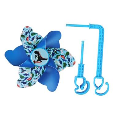 Imagem de Vaveren para guidão de bicicleta para crianças, acessório 3d fofo, fácil de instalar, decoração colorida para scooter, a maioria dos triciclos de, dinossauro