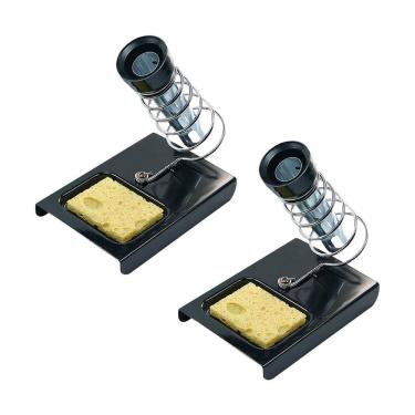 Imagem de 2X Suporte Ferro De Solda Com Mola E Esponja Vegetal - Kokay