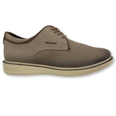 Imagem de Sapato Pegada 126113 Masculino Areia-Masculino