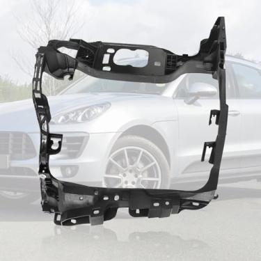 Imagem de Priprilod Montagem de suporte do radiador com suporte central do lado direito compatível com Porsche Macan 2015 2016 2017 2018 95B805594