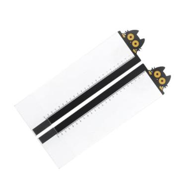 Imagem de SHINEOFI 2 peças de placas de notas de acrílico para monitor de gato, suporte para telas de computador, organizador multifuncional de painel lateral para casa, escritório, esquerda, direita, quadros