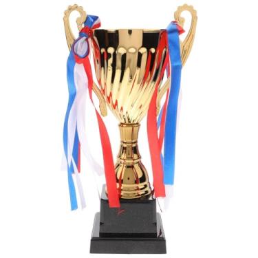 Imagem de Troféu esportivo Troféu Grande Troféu Grande Troféu Prêmio Troféu Troféu Clássico Troféu Troféu para Prêmios Troféu de Escritório Beisebol Futebol Troféu Metal