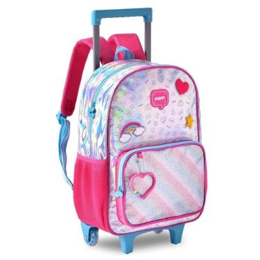 Imagem de Mochila De Carrinho Holográfica Arco-Íris - Clio