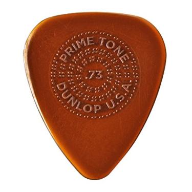 Imagem de Dunlop Primetone Plectra esculpida padrão 0,73 mm com aderência, pacote com 3