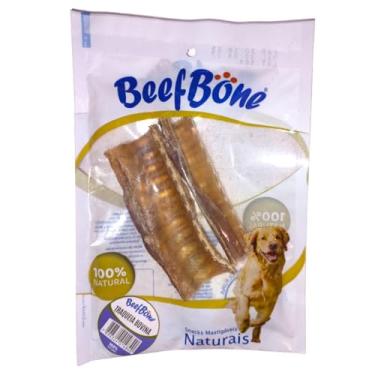 Imagem de KIT 5 TRAQUEIAS BOVINAS NATURAIS DESIDRATADA MORDEDOR PARA CÃES - BEEF BONE