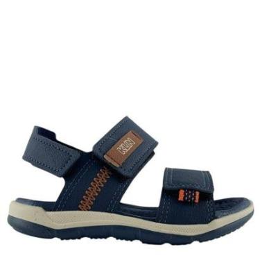 Imagem de Sandália Klin Infantil Menino Azul Marinho com Velcro-Masculino