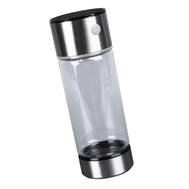 Imagem de YOUTHINK Garrafa de água de Hidrogênio, Vidro Com Alto Teor de Borosilicato, Ionizador Portátil, Capacidade de 420ml para Hidratação Diária e Bem-estar