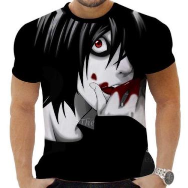 Imagem de Camiseta Camisa Personalizada Anime Death Note Ryuk Yagami L 07 - Zahi