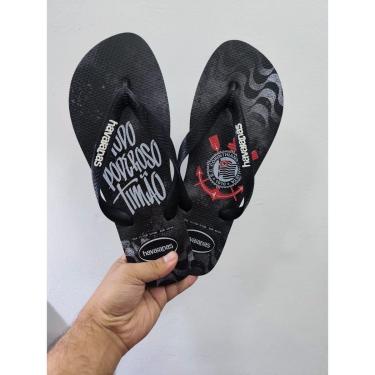 Imagem de Novo Chinelo Hav. Corinthians Todo Poderoso Timão 2026 Original-Masculino