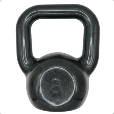 Imagem de Kettlebell Emborrachado Treinamento Funcional - 8 Kg - Fundição Fundmi