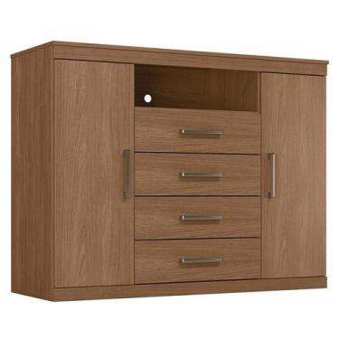 Imagem de Comoda Havana Master Jatobá Acetinado - Santos Andirá - Santos Andira