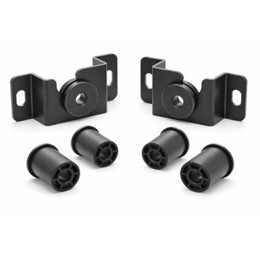 Imagem de Suporte Fixo Universal de Parede Para TVs de 12” a 80” Polegadas, Capacidade até 60 kg, Padrão VESA de 100x100 a 800x600mm, Perfil Ultra Slim, Aço Reforçado, Preto