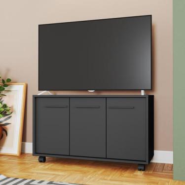 Imagem de Rack Para Tvs Até 40 Polegadas 3 Portas 1 Prateleira - BRV Móveis