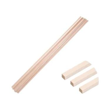 Imagem de Palitos De Madeira Balsa 20-50 Peças Quadrados Para Artesanato DIY Ace