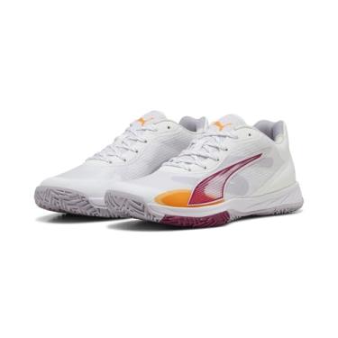Imagem de PUMA Tênis feminino Accelerate Turbo W+ 4, Puma White Berry Lilac Crush Heat Fire, 37.5 EU