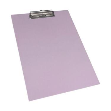 Imagem de Prancheta Colorida A4 MDF Com oficio prendedor Eficiente de metal Stal