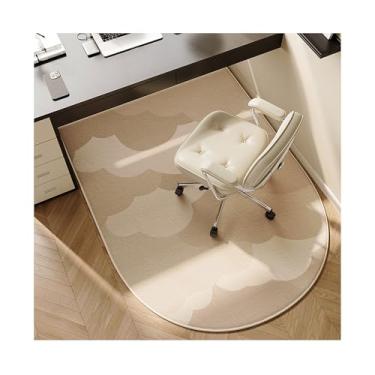 Imagem de Tapete para cadeira de escritório - suporte antiderrapante, fácil de limpar, à prova de som - projetado para pisos de madeira, azulejo e carpete - Tapetes deslizantes para movimento e proteção sem