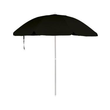 Imagem de Guarda-Sol Ombrelone Bagum Premium FPS 100 2,40m Mor, Preto