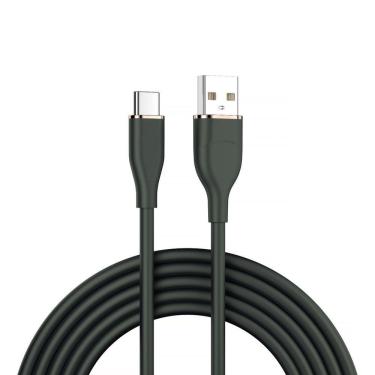 Imagem de Cabo Usb Rápido Preto Compatível Com Samsung A73