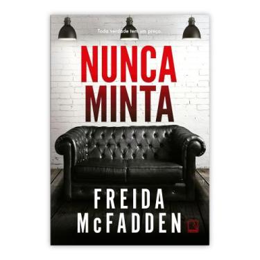 Imagem de Livro físico, Nunca minta, Freida McFadden autora da série a empregada