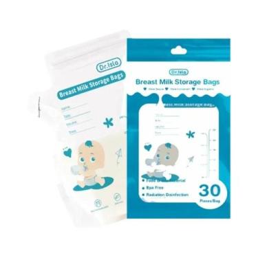 Imagem de Sacos Para Armazenamento De Leite Materno 250ML 30 150PCS MAMIJOY Livr