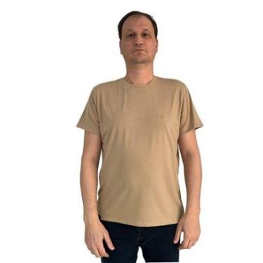 Imagem de Camiseta Sallo Slim Manga Curta Caqui 1157 - Caqui M-Masculino