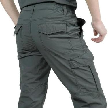 Imagem de Calça Cargo Tática Militar Masculina - À Prova D'Água e Resistente ao 