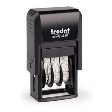 Imagem de Carimbo Datador Trodat 4810 - Carimbo de Data Personalizável