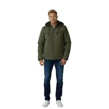 Imagem de Jaqueta Sarja Masculina Com Interna Revestida Tamanho:P;Cor:-Masculino