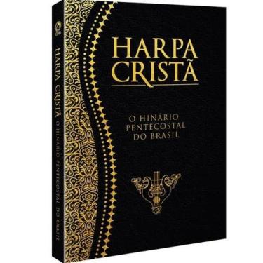 Imagem de Harpa Cristã Popular Média Preta - cpad