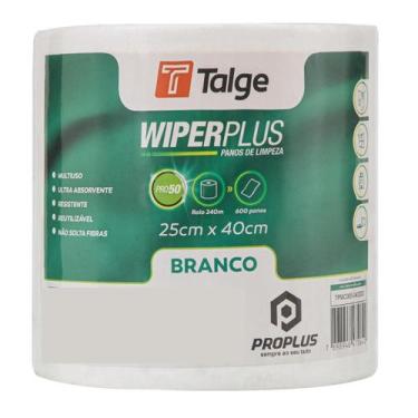 Imagem de Pano De Limpeza Multiuso Wiper Plus Pro50 Reutilizável 25cm x 240m 600