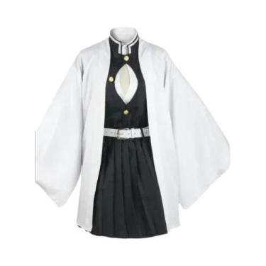 Imagem de Fantasia De Cosplay Mitsuri Kanroji Kimono Uniforme Anime Demon Slayer