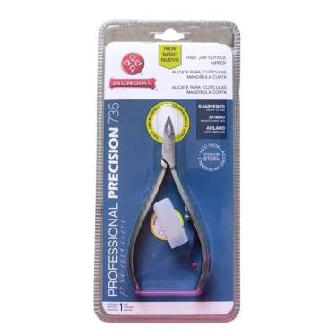 Imagem de Alicate Cutícula Profissional Precision Premium Inox Mundial