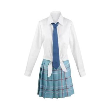 Imagem de Fantasia De Cosplay Marin Kitagawa Para Meninas, Peruca, Uniforme Esco