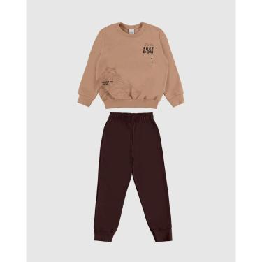 Imagem de Conjunto Moletom Infantil Menino Malwee Kids Ref. 126475-Masculino