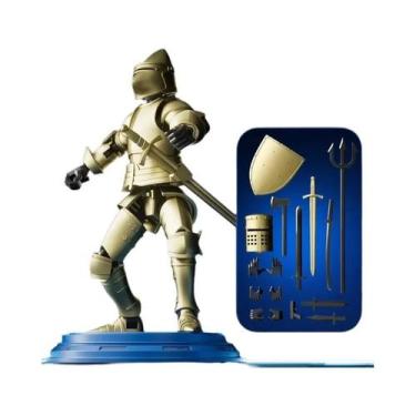 Imagem de Boneco Articulado 3D De Cavaleiro Da Sorte Com 13 Pontos De Articulaçã