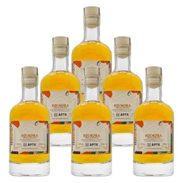 Imagem de Miniatura Licor de Amêndoas Squadra APTK Spirits 100ml 6un