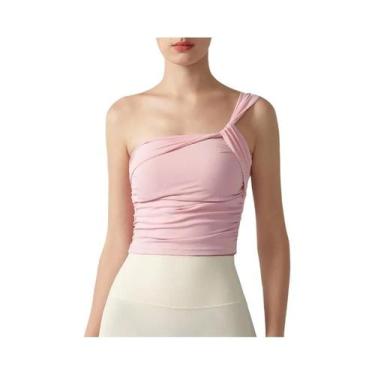 Imagem de Sutiã Esportivo Feminino Longline Slim Fit Com Costas Nadador E Bojo F