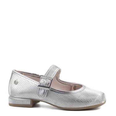 Imagem de Sapato Boneca Metalizado Casual Pink Cats Infantil Menina-Feminino