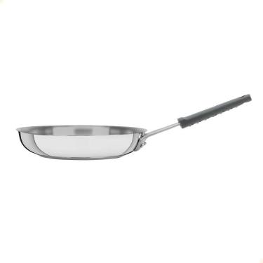 Imagem de Frigideira Tramontina Professional Em Inox Fundo Triplo e Cabo Com Luva De Silicone 20...