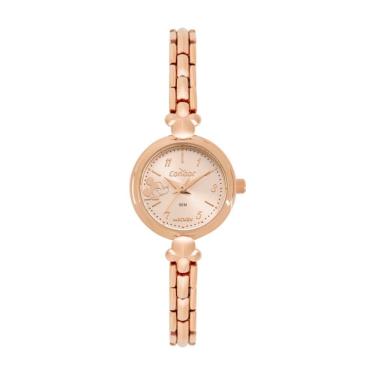 Imagem de Relógio Condor Feminino Ref: Co2035nwd/5j Rosé Bracelete Mickey